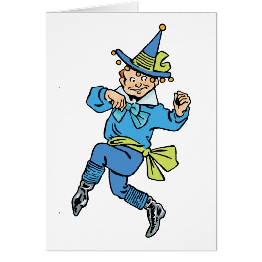 Klassieke tovenaar van Oz, Schattige dansende jong (Voorkant)