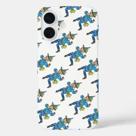 Klassieke tovenaar van Oz, Schattige dansende jong Case-Mate iPhone Case (Achterkant)