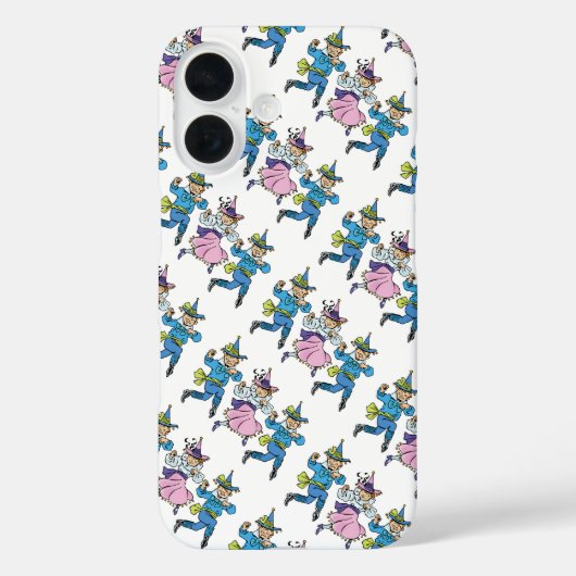 Klassieke tovenaar van Oz, Schattige dansende munc Case-Mate iPhone Case (Achterkant)