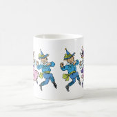 Klassieke Tovenaar van Oz, Schattige Dansende Munc Koffiemok (Center)