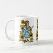 Klassieke tovenaar van Oz-sprookje Dorothy zonnebl Koffiemok (Links)