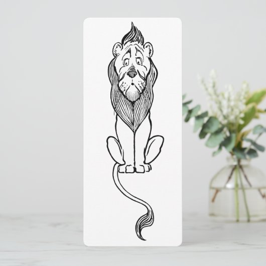 Klassieke Tovenaar van Oz-sprookje, laffe leeuw (Staand voorkant)