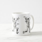 Klassieke tovenaar van Oz-sprookjes, de vogelversc Koffiemok (Voorkant rechts)