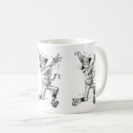 Klassieke tovenaar van Oz-sprookjes, de vogelversc Koffiemok (Voorkant rechts)