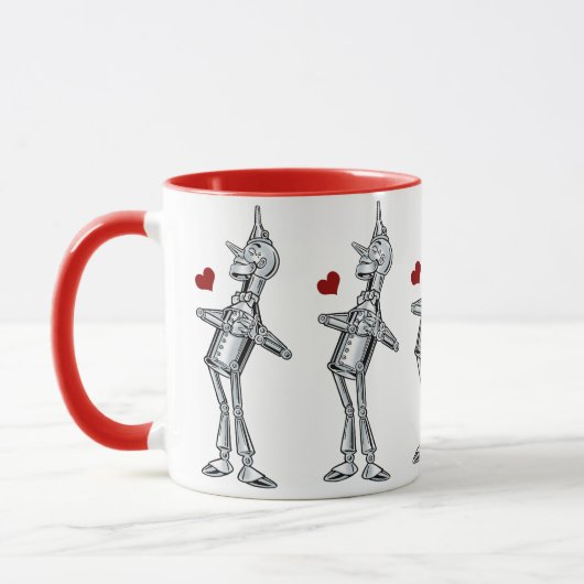 Klassieke tovenaar van Oz, Tinman gelukkige glimla Mok (Links)
