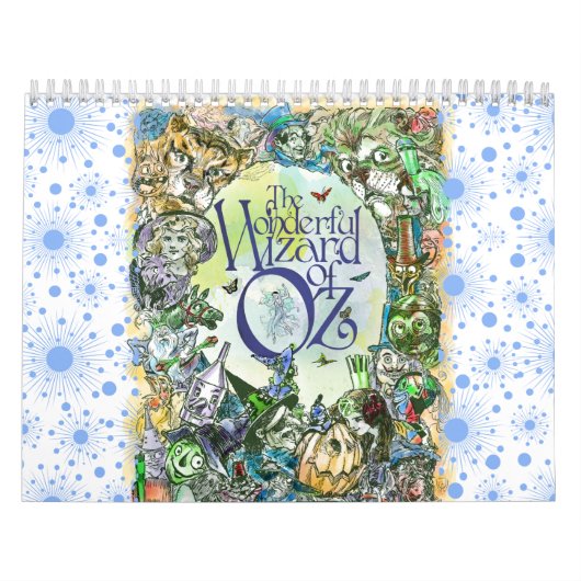KLASSIEKE TOVERFLUIT VAN OZ HORIZONTAAL - Elke 12 Kalender (Hoes)