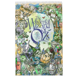KLASSIEKE TOVERFLUIT VAN OZ-KALENDER - Elke 12 maa Kalender