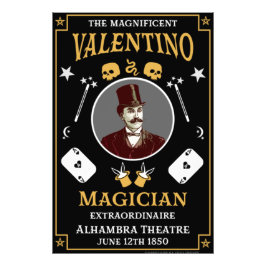 Klassieke  tovertoverlichter foto afdruk