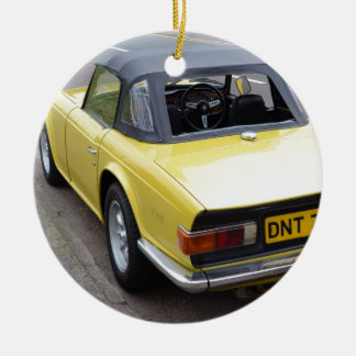 Klassieke TR6 Triumph Sportscar Keramisch Ornament