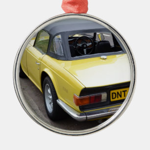 Klassieke TR6 Triumph Sportscar Metalen Ornament