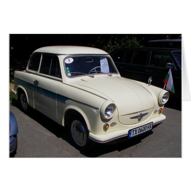 Klassieke trabant (Voorkant Horizontaal)