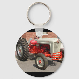 Klassieke tractorbadkamer sleutelhanger