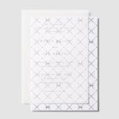 Klassieke traditionele bruiloft vellum uitnodigingen (Offset (Uitnodiging))