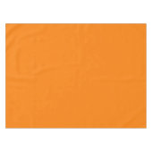 Klassieke Traditionele Pompoen Sinaasappel Effen K Tafelkleed (Voorkant (Horizontaal))