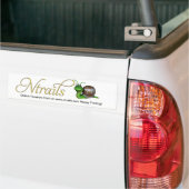 Klassieke trails bumpersticker (Op Truck)