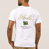 Klassieke trails t-shirt (Achterkant)