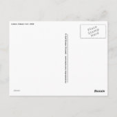 Klassieke tram in Lissabon, Portugal. Briefkaart (Achterkant)