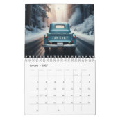 Klassieke Treasure Trucks per maand Kalender (Jan 2027)
