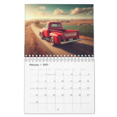 Klassieke Treasure Trucks per maand Kalender (Feb 2027)