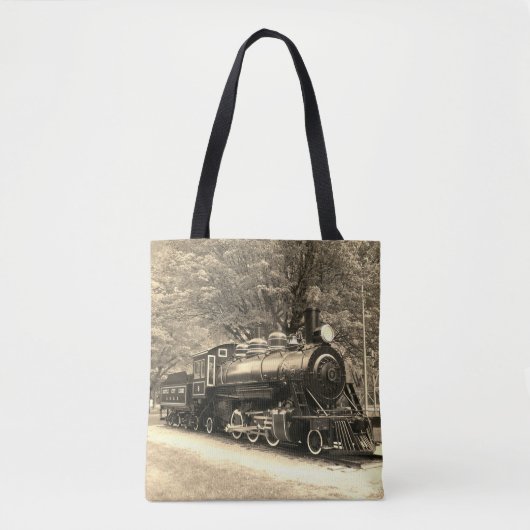 Klassieke trein tote bag (Voorkant)