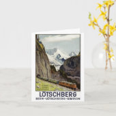 Klassieke treinreis door Zwitserland Kaart (Gele Bloem)