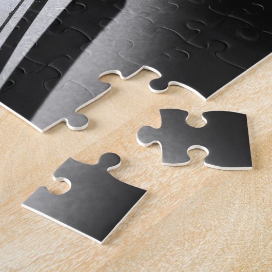 Klassieke triomfmotor legpuzzel (Zijkant)