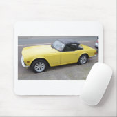 Klassieke triumph TR6 Sportscar Muismat (Met muis)