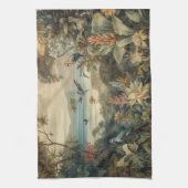 Klassieke Tropische Botanische Kunst | Luxe Ontwer Theedoek (Verticaal)