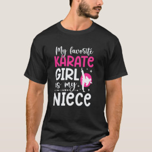 Klassieke trotse karate tante Karate tante T-shirt