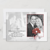 Klassieke trouwaankondiging kaart (Voorkant)