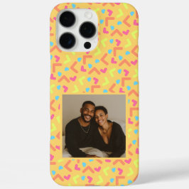 Klassieke trouwcadeau-ideeën Memphis-patroon  iPhone 16 Pro Max Hoesje