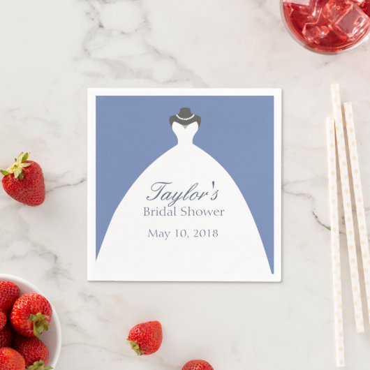 Klassieke trouwjurk servet (Insitu)