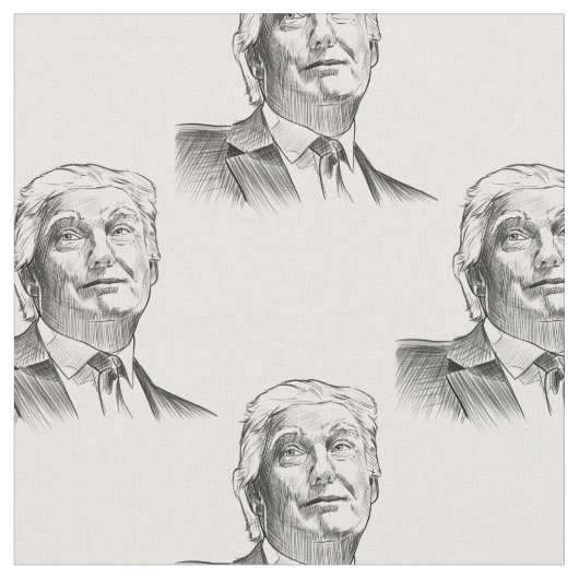 Klassieke trump 2020 stof (Close Up)