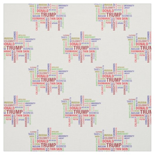 Klassieke trump 2020 stof (Swatch)
