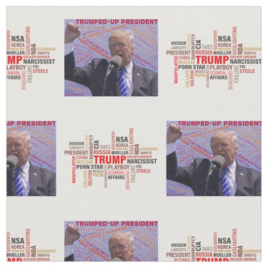 Klassieke Trump 2024 Stof (Close Up)
