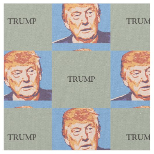 Klassieke Trump 2024 Stof (Close Up)