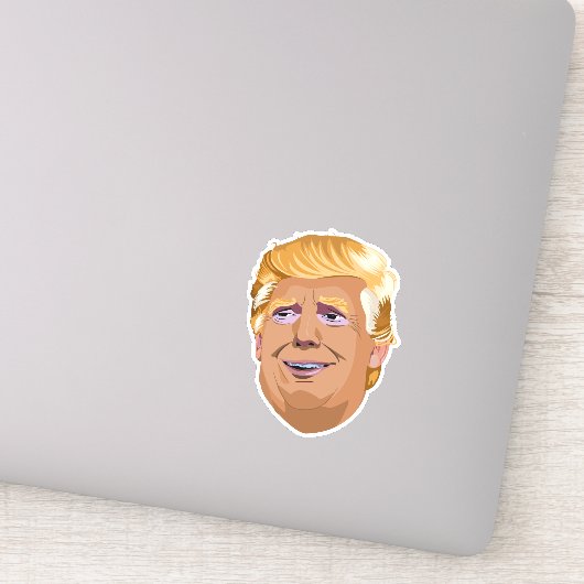 Klassieke Trump Sticker (Detail)