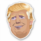 Klassieke Trump Sticker (Voorkant)