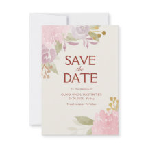 Klassieke Tuin-Themabruiloft RSVP-kaart
