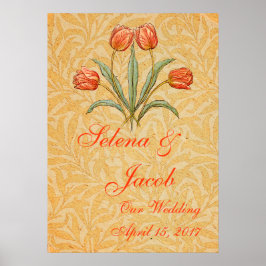 Klassieke Tulp Morris Schilderijencollectie Poster