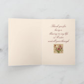 Klassieke  tulpen aangepaste PaasvakantieKaart Feestdagen Kaart (Binnen)