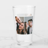 Klassieke twee Foto voor en achter Glas (Achterkant)