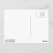 Klassieke typemachine briefkaart (Achterkant)