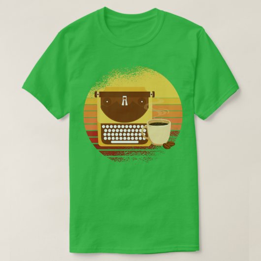 Klassieke Tyriter Koffie T-shirt (Design voorkant)
