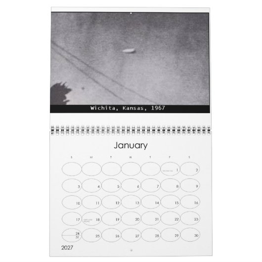 Klassieke ufo's kalender (Jan 2027)
