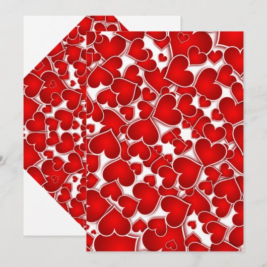 Klassieke uitnodiging (Voorkant / Achterkant)