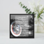 klassieke uitnodiging (Staand voorkant)