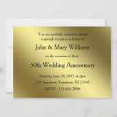 Klassieke uitnodiging 55-jarig huwelijksjubileum 5 (Achterkant)