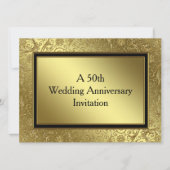 Klassieke uitnodiging 55-jarig huwelijksjubileum 5 (Voorkant)