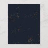 Klassieke uitnodiging aan Bachelor Party. Flyer (Achterkant)